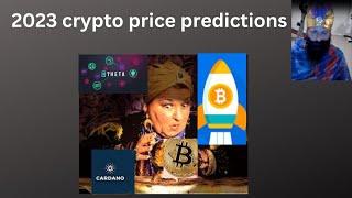 Crypto 2023 price predictions with the crypto genie