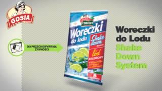 Woreczki do lodu shake down system marki GOSIA