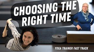 Best Schedule for your Yoga Teacher Training