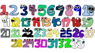 Number Lore But Russian Alphabet Lore ( Full Version )