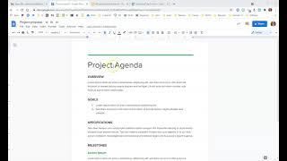 Adding and Agenda to a Zoom invite