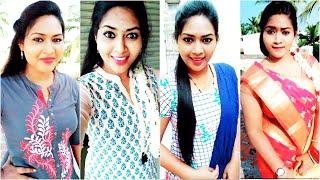  Pragalakshmi  (TikTok ID: praga.s) Tamil Beautiful Cute Girl Latest Trending New Tik Tok Videos