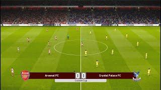 Arsenal vs Crystal Palace | EFL Cup | PES 2021 | PC Gameplay | 4K