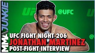 Jonathan Martinez respectfully calls out favorite fighter Frankie Edgar | #UFCVegas55