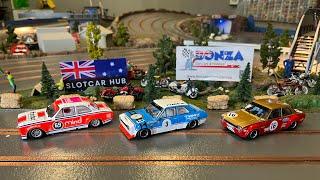 Revo slot Ford escorts MKl Available at Bonza Slot cars and hobbies .