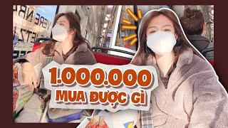 Dùng 1.000.000 VND để đi siêu thị giá rẻ tại Đức  giá cả có đắt hơn ở VN? Sinh viên đi chợ...