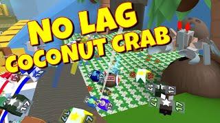 EASY WAY TO DEFEAT COCONUT CRAB in BEE SWARM SIMULATOR - [NO LAG]