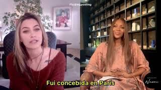 París Jackson habla de su niñez y la crianza de su padre // Entrevista con Naomi Capbell //