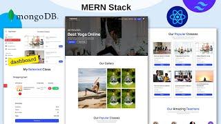 Build a full-stack MERN Project using React JS, MongoDB, Node Js, Express JS