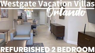 Westgate Vacation Villa’s remodeled refurbished 2 bedroom room unit villa! Orlando Florida