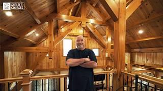 He Built His Timber Frame Dream Home From Scratch | Urge to Build