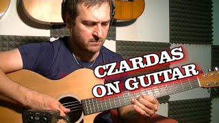 Vittorio Monti - Czardas on Acoustic Guitar