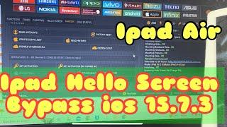 Ipad Air 2 ios 15.7.3 bypass with Unlock Tool / iPhone ipad iCloud Unlock 2023 /