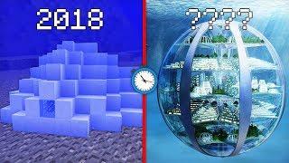 ЧТО БУДЕТ С ЭТИМ ДОМОМ ПОД ВОДОЙ ЧЕРЕЗ 10000 ЛЕТ В МАЙНКРАФТ | Компот Minecraft