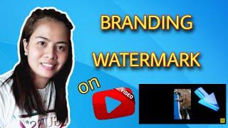 How to set Branding Watermark on Youtube|Tagalog|Xris Tutorials