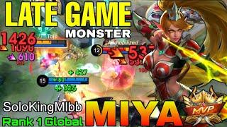 Miya Late Game Monster - Top 1 Global Miya by SoloKingMlbb - Mobile Legends