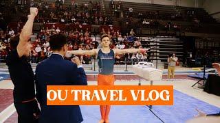 OU TRAVEL VLOG w/ ILLINOIS MEN'S GYMNASTICS (vlog 8)