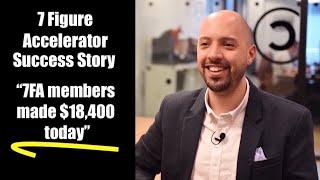 7 Figure Accelerator review (Phil Johansen) | PROOF - $18,400 made by members TODAY