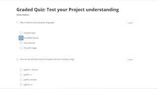 Coursera || Introduction to Python Project Network || Week 1 Quiz Solution || Week 1 Answer