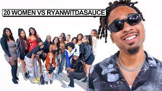 20 WOMEN VS 1 YOUTUBER: RYANWITDASAUCE