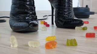 Unaware Giantess Ironing in Stiletto Ankle Boots Preview