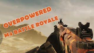 I made an *OVERPOWERED* M4 CLASS in BATTLE ROYALE!