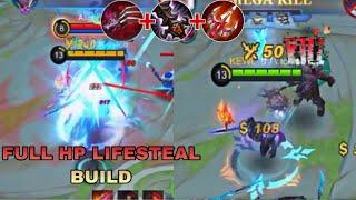 ALUCARD BEST BUILD FOR LIFESTEAL 2022 | ALUCARD VAMPIRE BUILD 2022 - MLBB