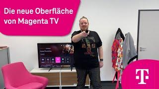 Telekom hilft News: Die neue Oberfläche von MagentaTV