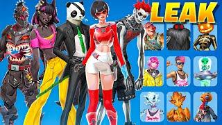 ALL FORTNITE 2025 SKINS LEAKED!!! (Battle Pass, Fortnitemares, Black Knight, Remix)