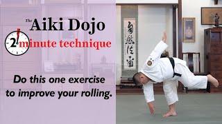 The 1 Leg Reach - The Aiki Dojo 2 Minute Technique #aikido #ukemi #zenpokaiten #aikidocenterla