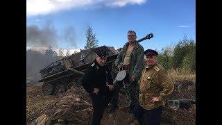 STUG Tank Ride In Latvia,Riga--ReduT Film--Best Film about WW 2.