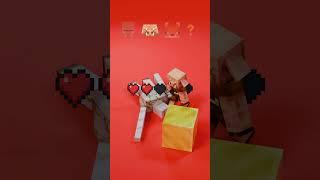Minecraft Hero Iron Golem vs Saving Mobs Satisfying 3D Cloth and Fluid Simulation