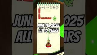 Cut the Rope Daily: June 16, 2025 (All 10 stars) #cuttherope #cuttheropedaily