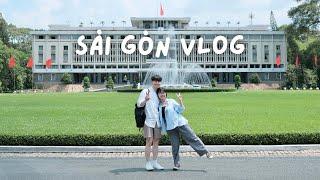 SÀI GÒN VLOG | "Check-in" Dinh Độc Lập Cùng Nàng, Du Lịch Sài Gòn Ngày Đầu Cùng Bạn Thân