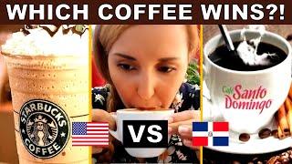 Starbucks vs Cafe Santo Domingo: THE COFFEE SHOWDOWN!