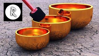 9 HOURS Tibetan Healing Sounds - Singing Bowls - Natural sounds Gold for Meditation & Relaxation