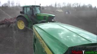 John Deere 6170m+6630+New Holland TL90a!