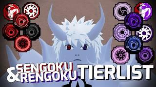 ALL RENGOKU AND SENGOKU *WORST TO BEST* | Shindo Life Tierlist