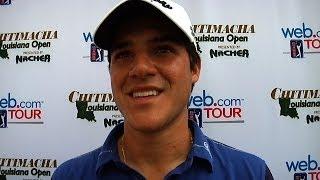 Sebastian Vazquez interview after Round 2 of Chitimacha