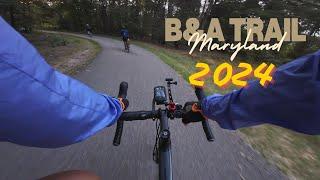 B&A Trail Maryland September 2024 (Tagalog cycling vlog in Amerika =D)