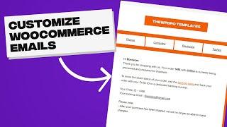 How To Customize WooCommerce Email Templates For Free - Drag and Drop