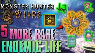Where to find 5 more *SUPER* Rare Endemic LIFE in Monster Hunter Wilds