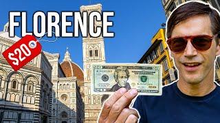 Florence $20 Street Food Challenge 