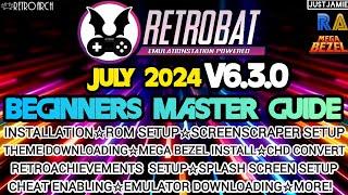 Retrobat V6.3.0 Latest  Ultimate All-In-One Setup Guide 2024 #retrobat #emulator #frontend