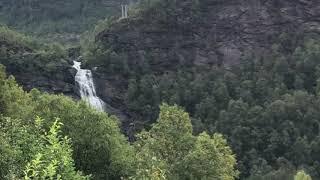  Norway  - Chasing Waterfalls - Fossen Bratte Waterfall in Tysse, Hordaland, Norway!