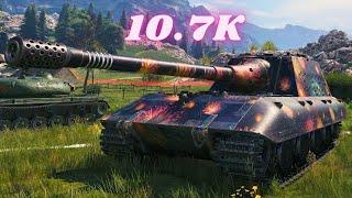 Jagdpanzer E 100 - 10.7K Damage 8 Kills & Jg.Pz. E 100 - 10K Damage World of Tanks! [ WOT ]