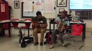 Nicolás Valdez visit to my classroom