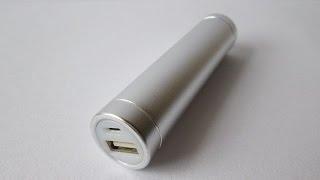 $5 Aluminum Power Bank 2600mAh Portable External Battery