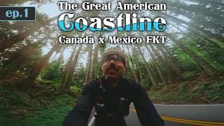 The Great American Coastline (Riding From Canada To Mexico) Day 1 