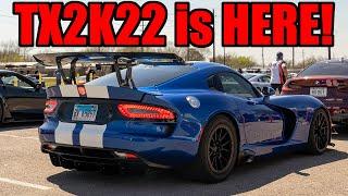 FAST CARS TEST The LIMITS of Their Builds at TX2K22! (TX2K22 Day 1 - Test and Tune)